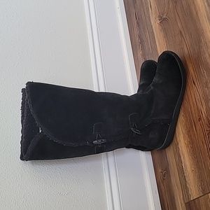 Rocket Dog Shearling Knee High Boots